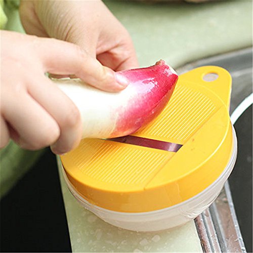 Bluelover Kitchen Microwave Apple Potato Vegetable Crisp Chip Slicer Maker - Easy & Fast Homemade Snacks for Healthy Chips, Fries, and Veggie Chips - Perfect for Parties, School Lunches, and Family Snack Time
