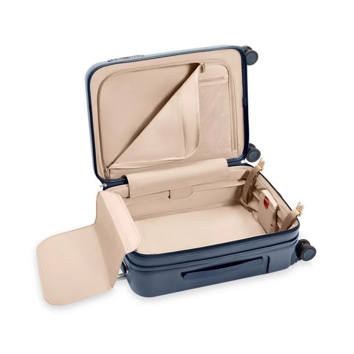 Briggs & Riley Sympatico 3.0 Global Carry On Expandable Spinner Luggage - Lightweight Suitcase for Business Travel & Weekend Getaways - TSA Approved Airplane Carry-On Luggage for International Flights