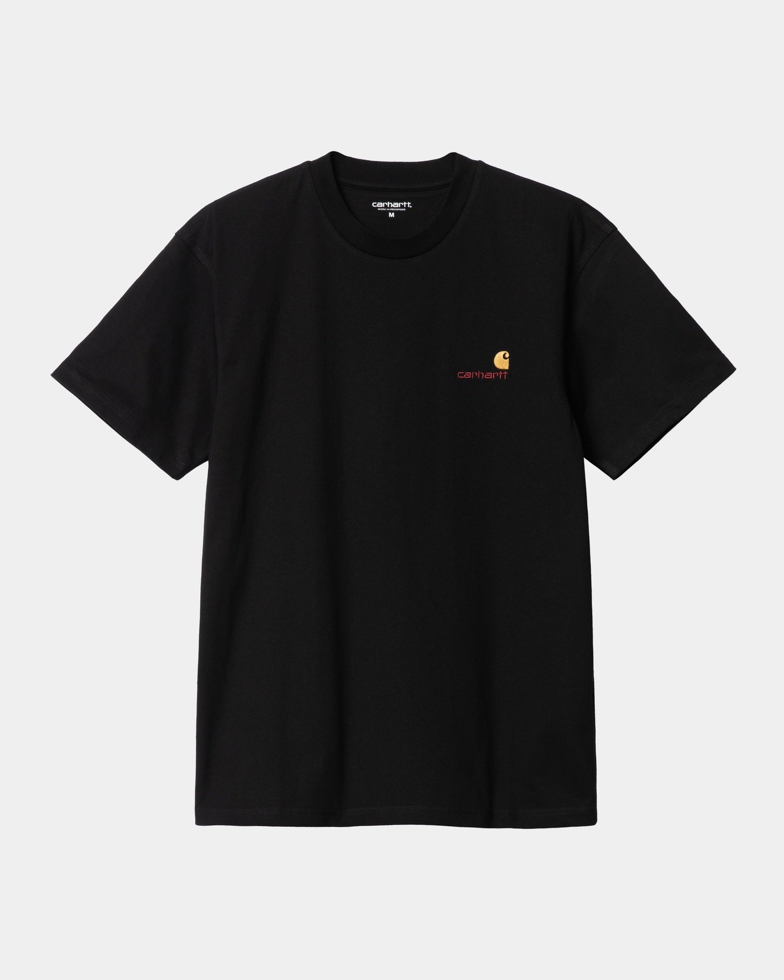 Vintage American Script T-Shirt for Men & Women - Soft Cotton Black Tee - Casual Wear, Street Style & Everyday Outfits