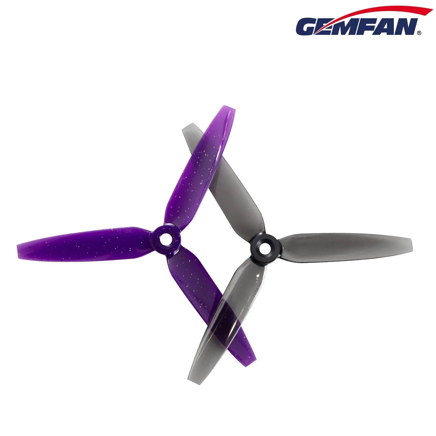 GEMFAN 513D PC 3-Blade 5mm Propeller for 2206 2300KV Motor - 8 Pack - High Performance Drone Propellers for FPV Racing and Aerial Photography