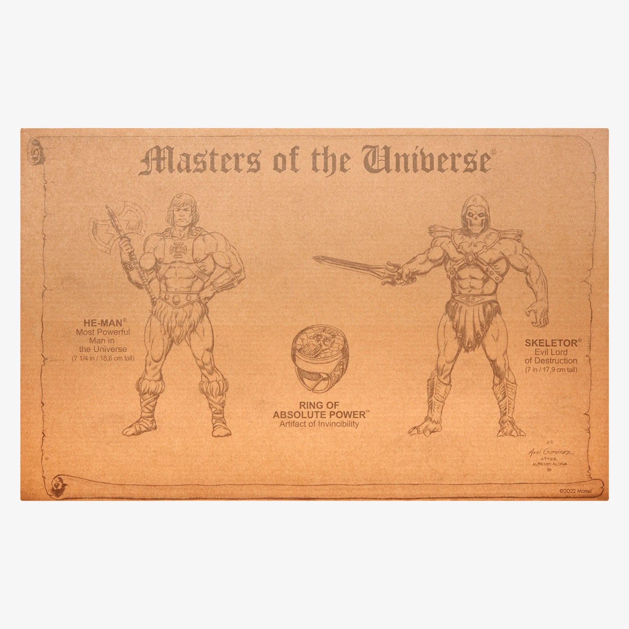 Masters of the Universe Masterverse He-Man vs Skeletor 40th Anniversary Action Figure Set by Mattel - Collector's Edition for Display & Play | Perfect Gift for Fans & Nostalgic Collectors