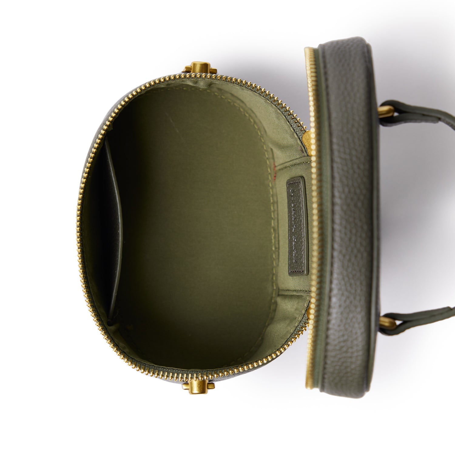 Mini Pebble Vanity Bag - Olive Green Crossbody Purse for Women, Fashionable Small Handbag for Travel, Parties & Everyday Use
