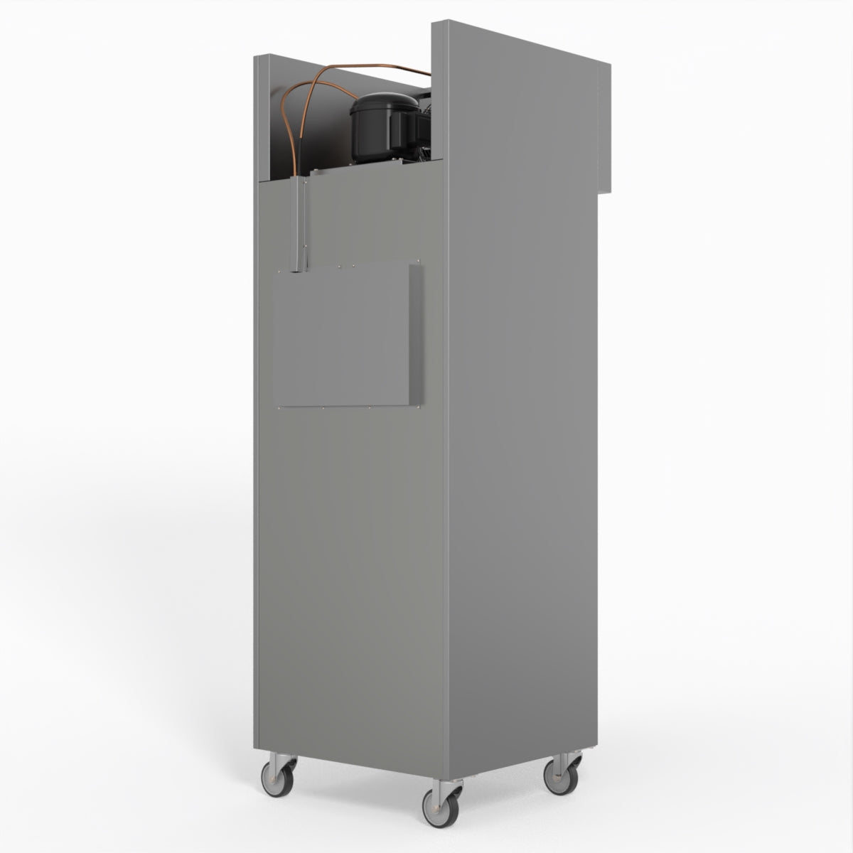 429L Stainless Steel Upright Single Door Refrigerator - Commercial Kitchen, Restaurant, Bar & Home Use