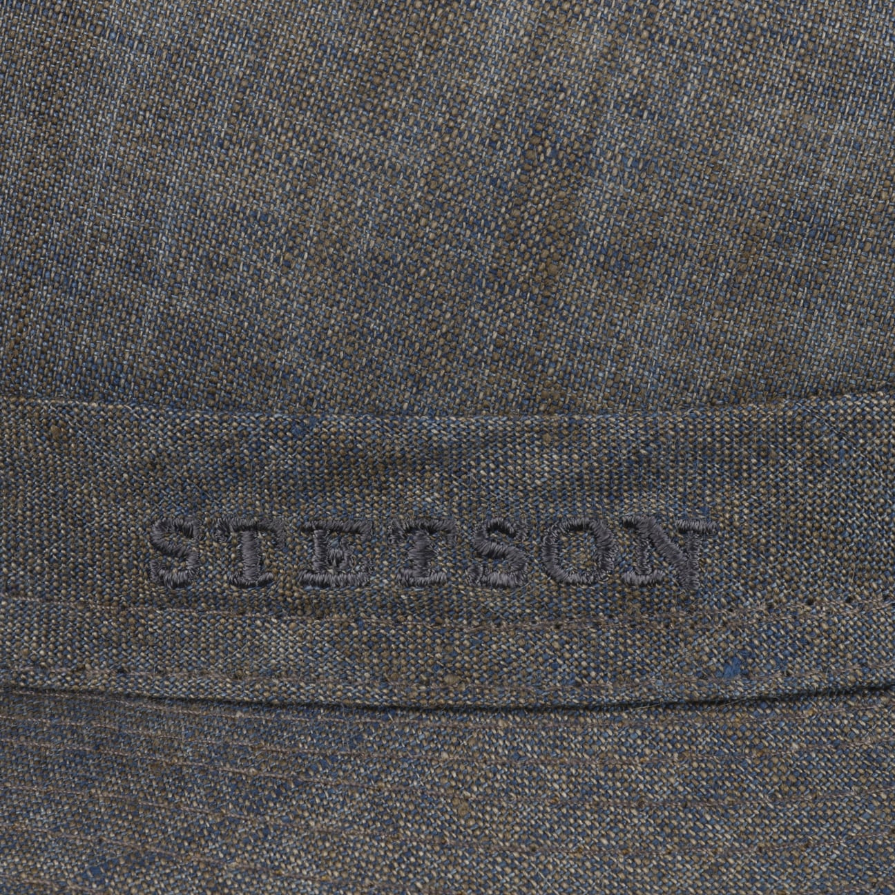 Stetson Geneva Linen Trilby Hat for Men - Classic Summer Fedora with Brim - Perfect for Outdoor Events, Weddings & Beach Vacations