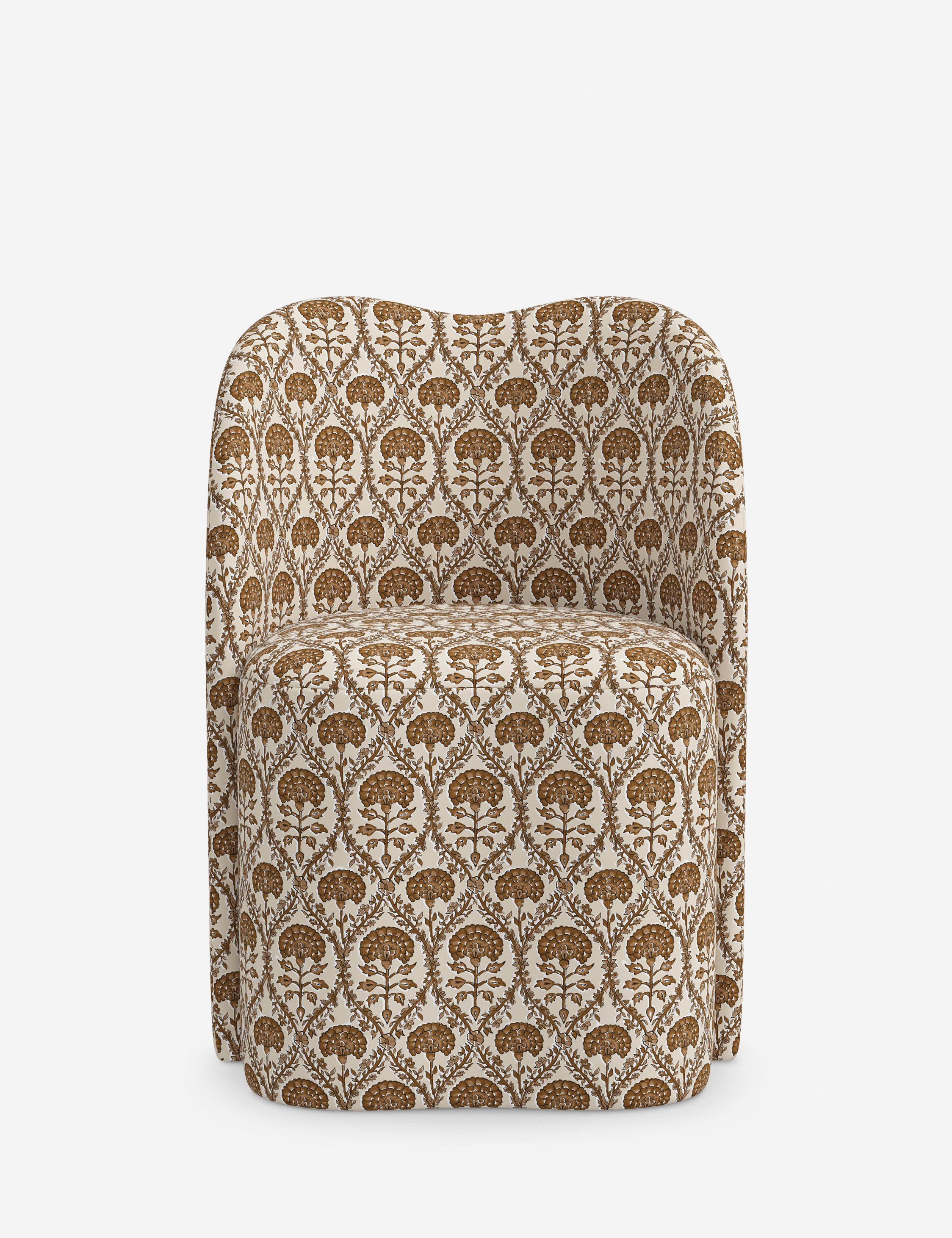 Ochre Blockprint Floral