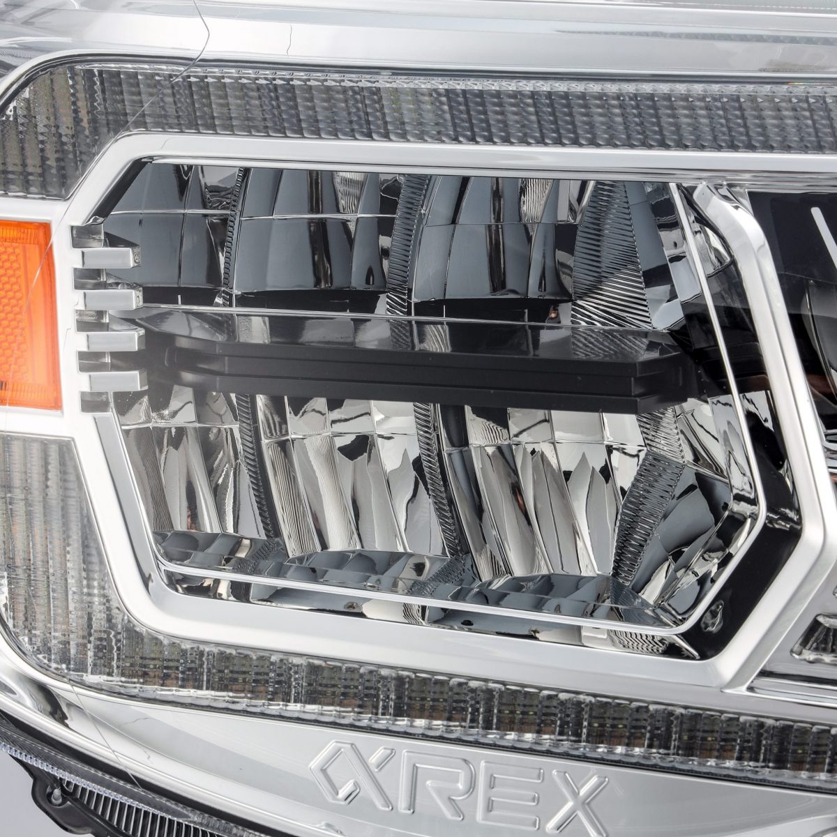 05-11 Toyota Tacoma LUXX Series LED Crystal Headlights - Chrome Housing - High Performance Replacement Headlights for Improved Night Visibility - Perfect for Off-Roading & Night Driving