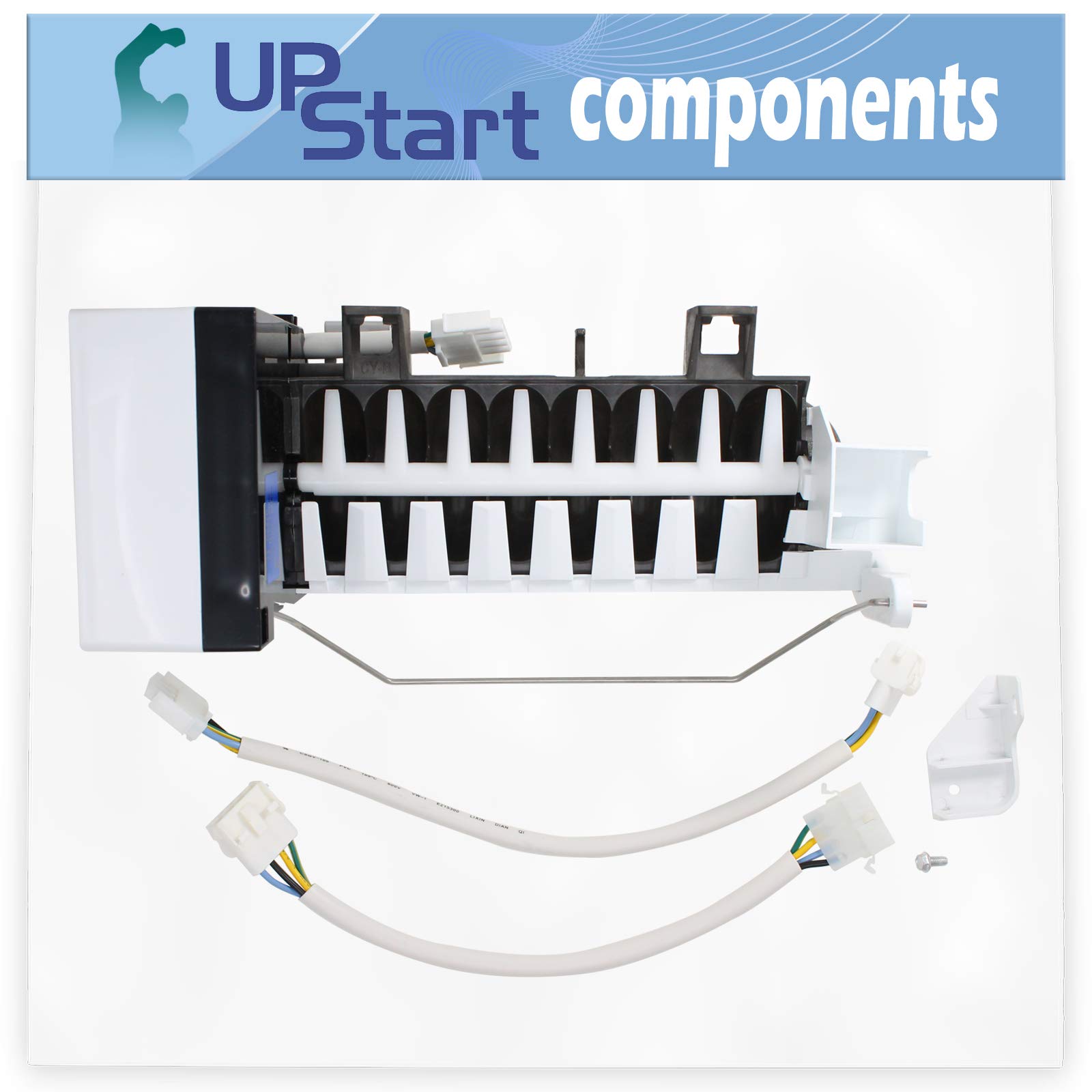 UpStart Components Refrigerator Ice Maker Replacement for Amana ARB1914CC (PARB1914CC0) - Countertop Ice Machine Compatible with W10190978 - Perfect for Home, Office, and RV Use