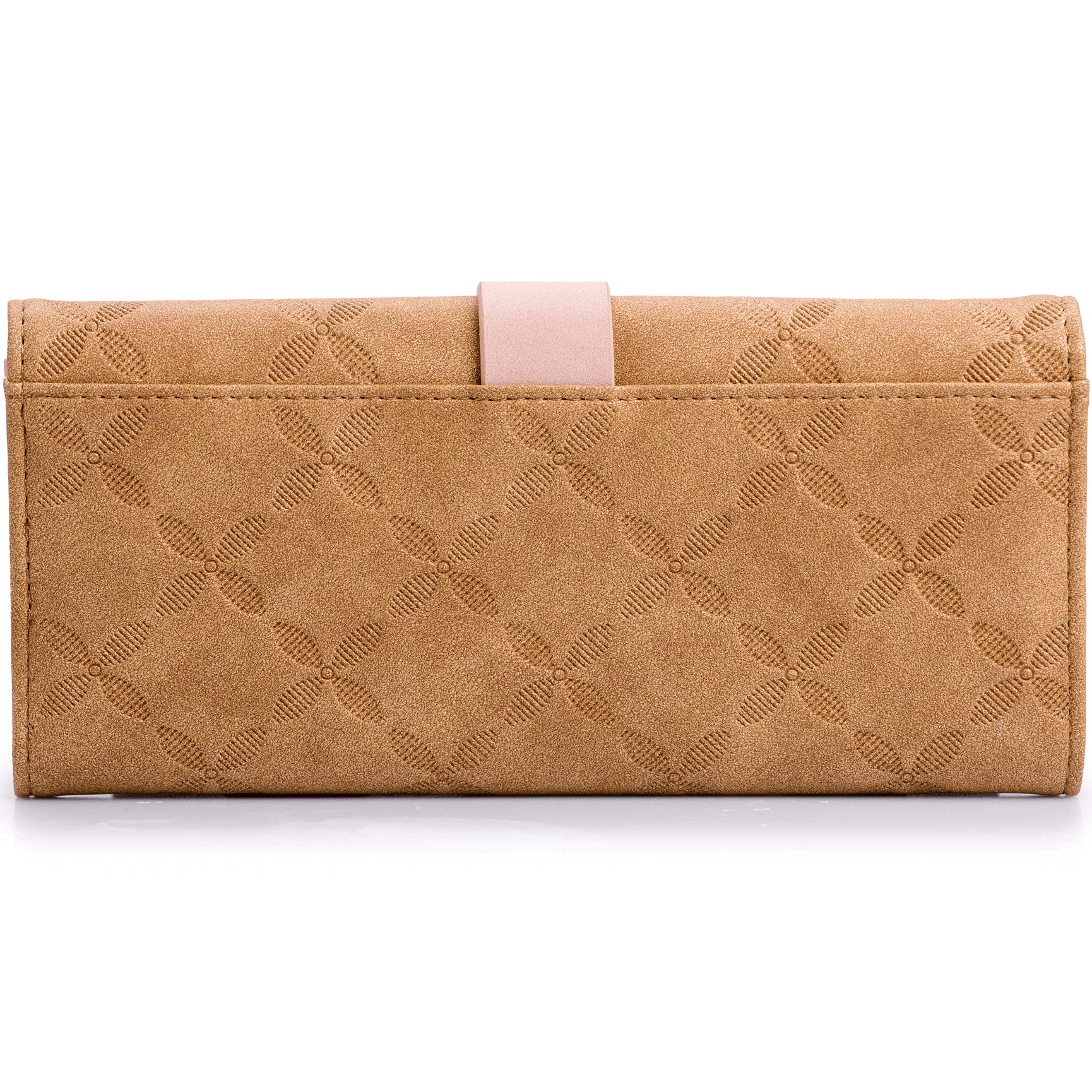 PAULO SERINI® Vegan Leather Wallet for Women - Slim RFID Blocking Card Holder with Coin Purse & Wrist Strap - Fashionable Crossbody Wristlet Clutch (9 Colors) - Perfect Gift for Birthday, Mother's Day & Daily Use