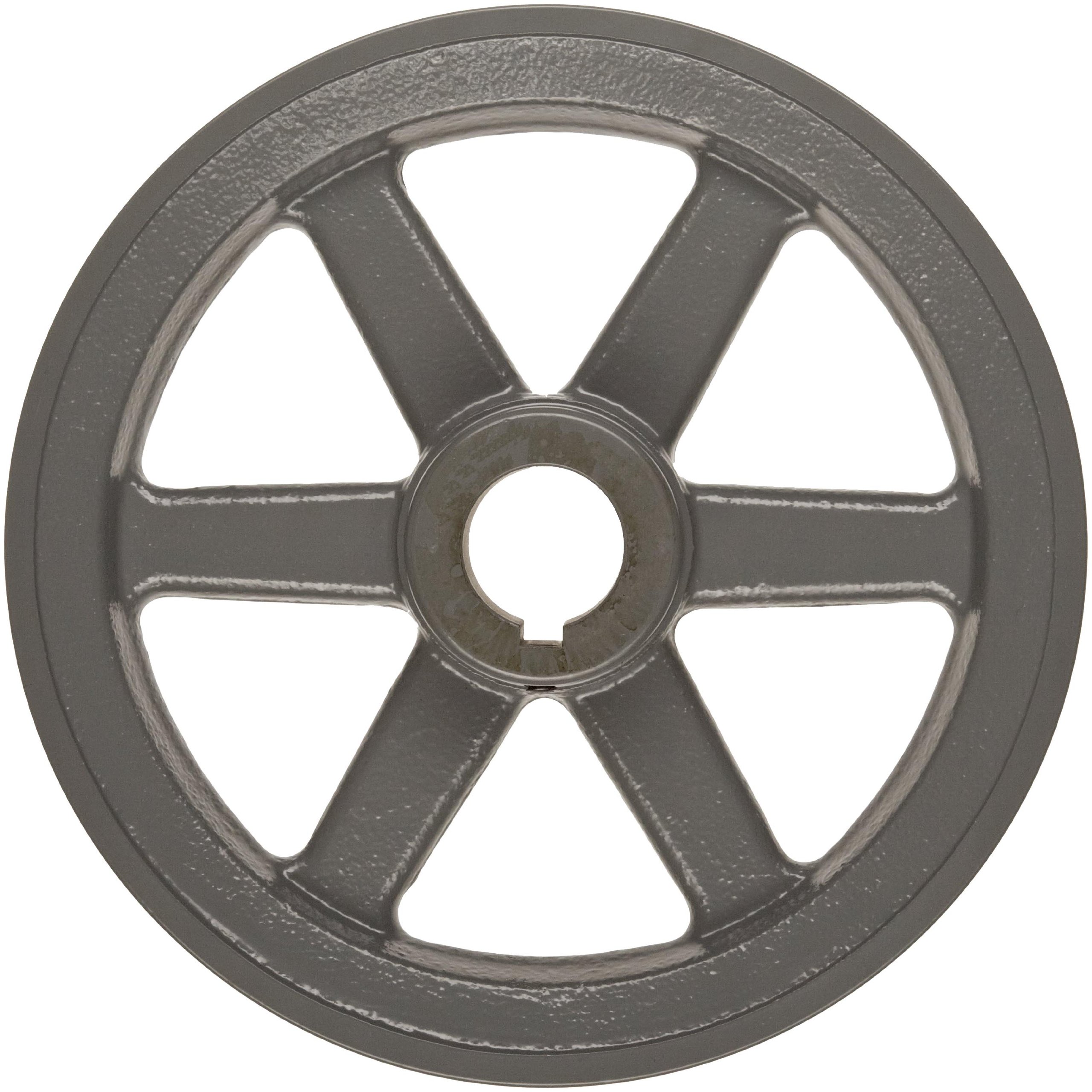 2AK3412 FHP Bored-to-Size V-Belt Sheave - A Section Belt, 2 Grooves, Cast Iron, 3.45