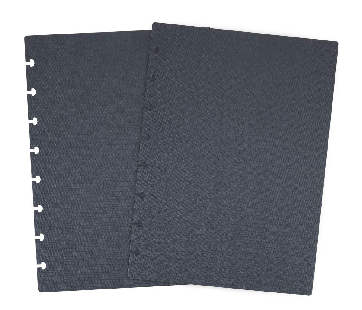 Talia Discbound Notebook Cover and Disc Set - Arctic Ice, Canyon Clay, Green Olive, Charcoal, Chili Oil & Junior Set | Customizable Planner for Office, School & Journaling