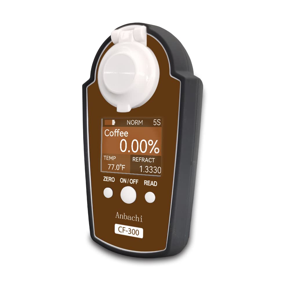 Digital Coffee Density Meter - Portable Coffee Concentration Tester for Home & Professional Use | Perfect for Espresso, Cold Brew & Coffee Quality Control