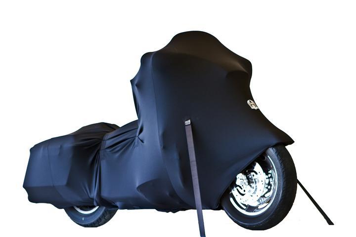 Harley Street Glide Motorcycle Cover - Waterproof Travel Cocoon for Storage & Protection (Fits Models Without Tour Pak) - Ideal for Outdoor Parking & Long Trips