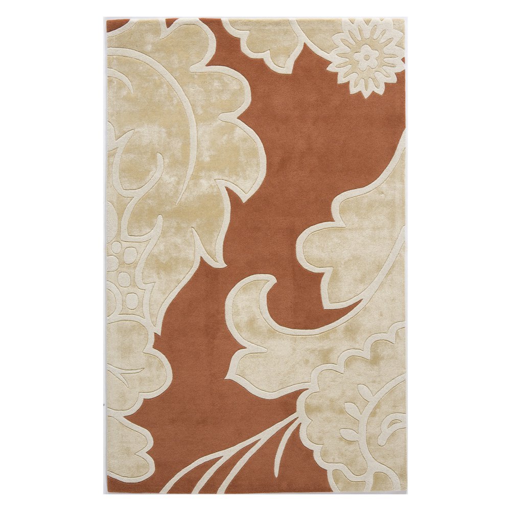 Rugs America Millennium Area Rug 8x11 Feet - Rustic Brick Design, Soft & Durable - Perfect for Living Room, Bedroom, or Office Decor