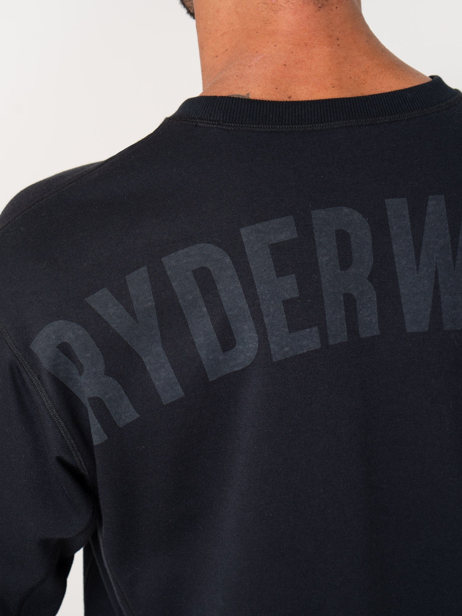 Premium Force Crew Neck T-Shirt for Men - Soft Cotton Black Tee - Casual Wear & Gym Workout Shirt