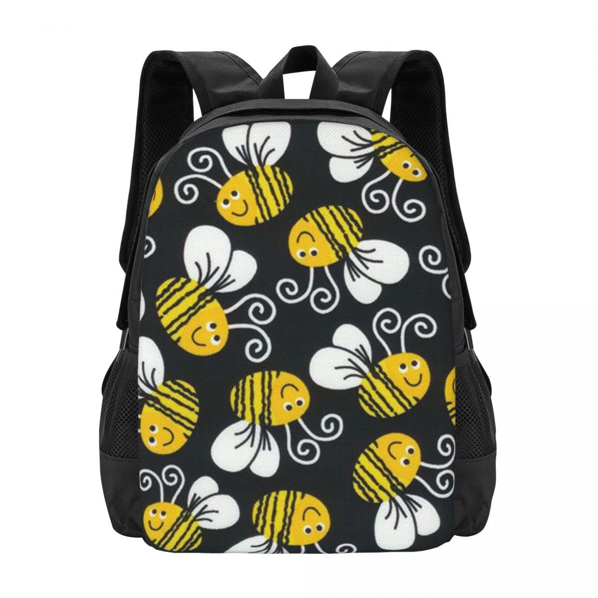 **Bee Themed Backpack for School Boys & Girls - Cute & Durable Kids Backpack for School, Travel & Outdoor Adventures**