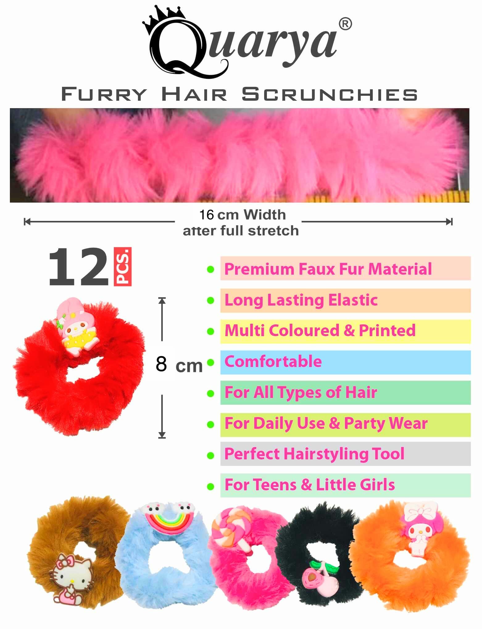 Quarya Hair Bands for Women & Girls - Soft Stretch Headbands for Workouts, Yoga, Sports & Everyday Use