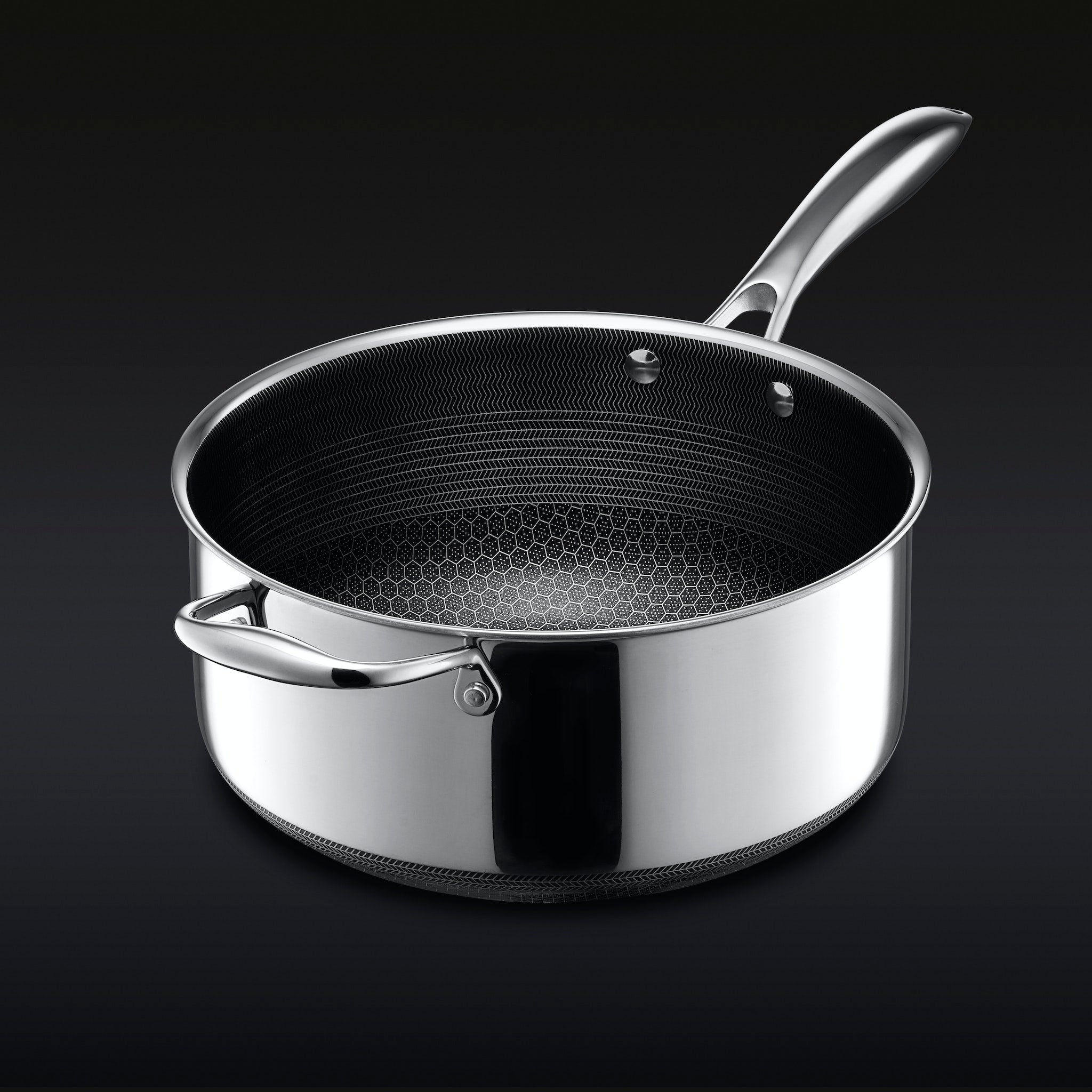 5 Liter Hybrid Cooking Pot with Lid - Nonstick, Durable & Versatile for Boiling, Steaming & Slow Cooking - Perfect for Home Kitchen & Camping