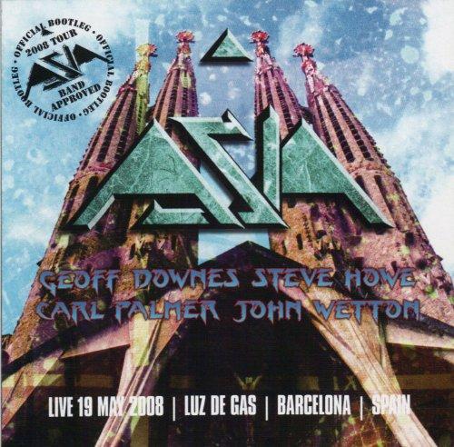 Asia Live in Barcelona 2008 CD with 3 Bonus Tracks | Classic Rock Concert Album | Perfect for Collectors & Music Lovers