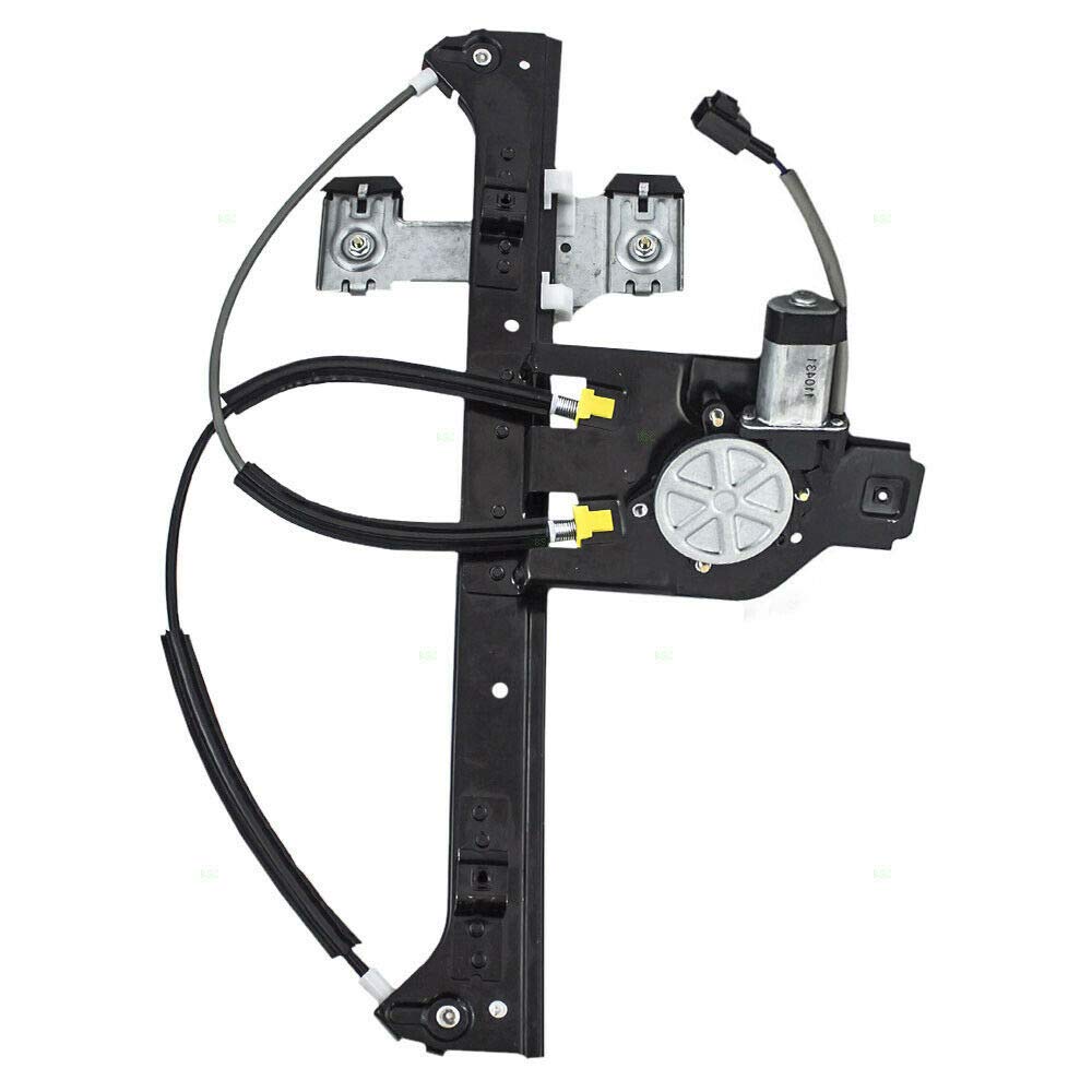 YiZheng 1pc Rear Left Side Window Regulator with Motor 741-890 - Compatible with Select Car Models - Perfect for Window Repair & Replacement