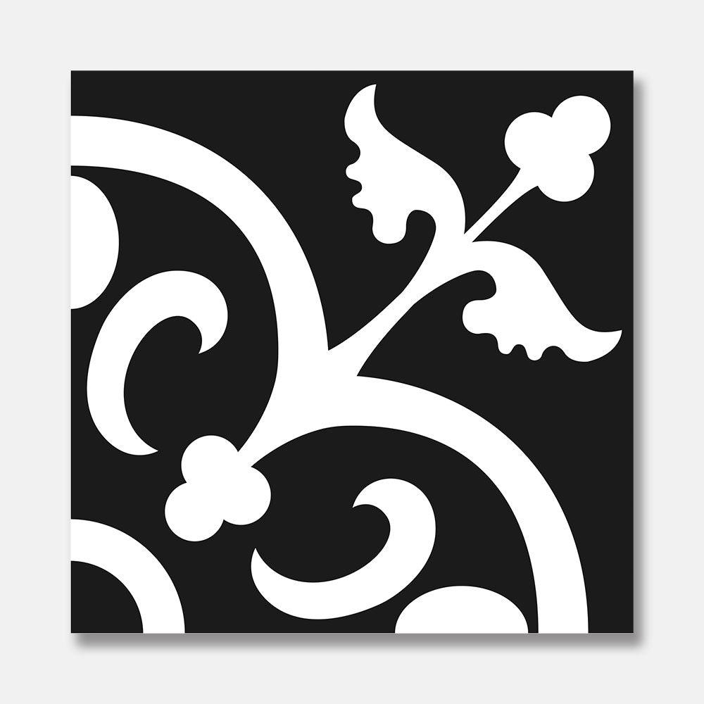 Heritage Babylon Encaustic Look 200x200 Matt Tile - Premium Ceramic Floor and Wall Tiles for Bathroom, Kitchen, and Living Room Decoration
