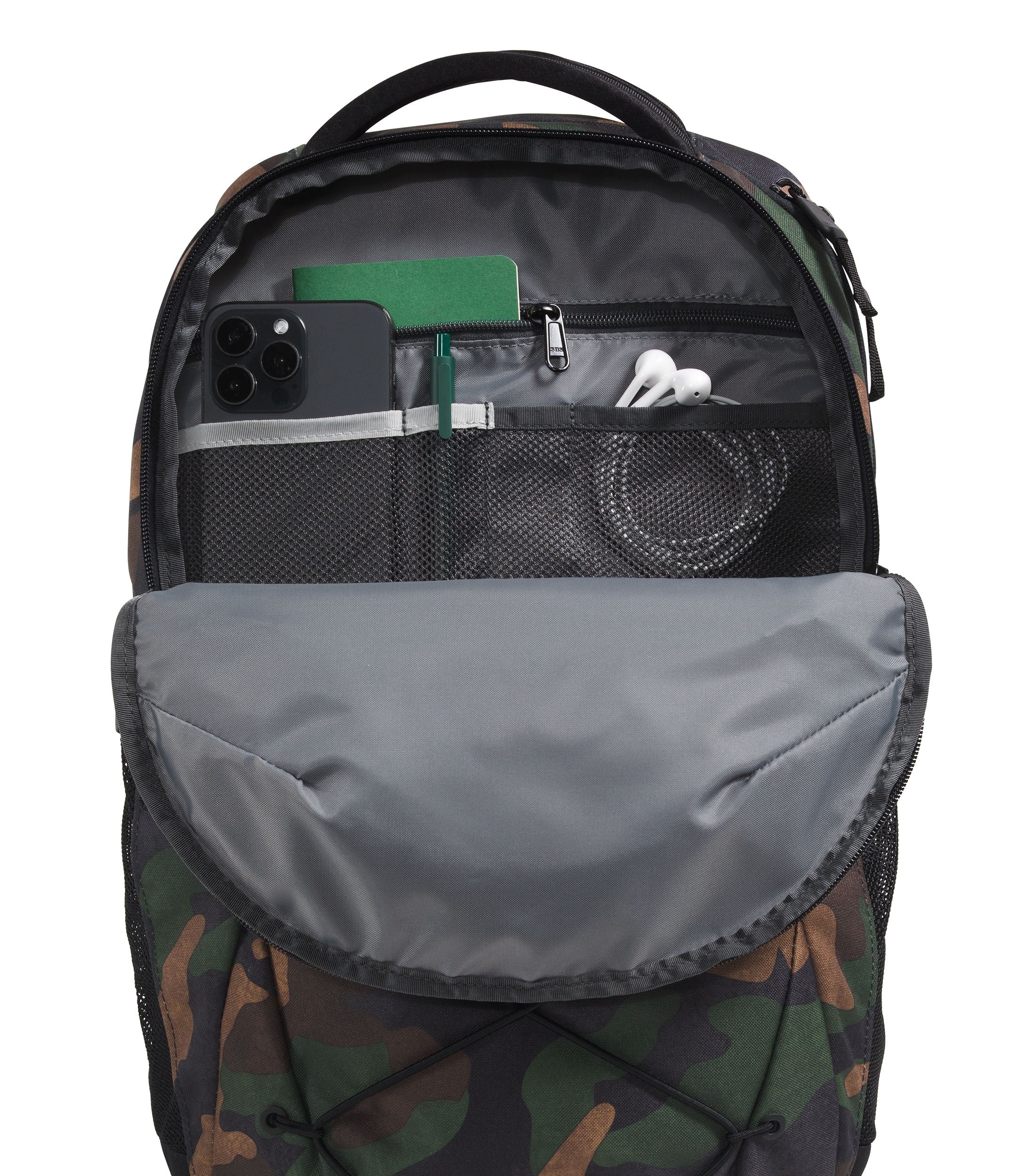The North Face Jester Backpack - Durable Laptop Backpack for School, Travel & Hiking | Water-Resistant Daypack with USB Charging Port