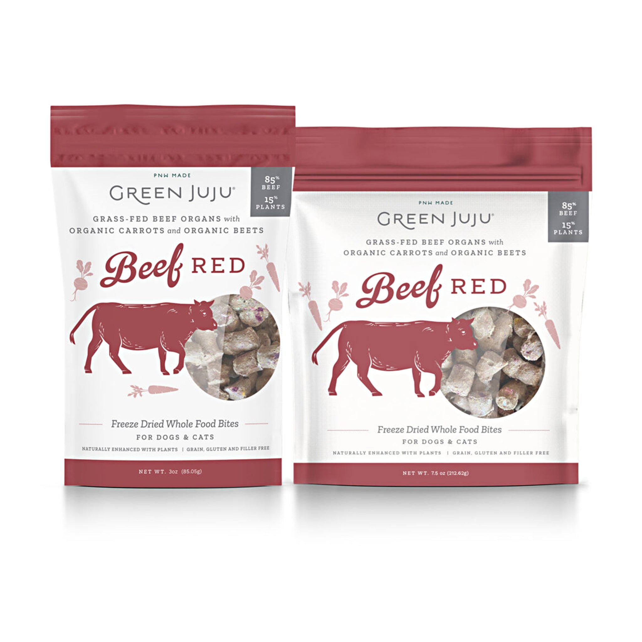 Premium Freeze-Dried Beef Bites for Dogs - Grain-Free, High-Protein Dog Treats - Perfect for Training, Rewards & On-the-Go Snacks