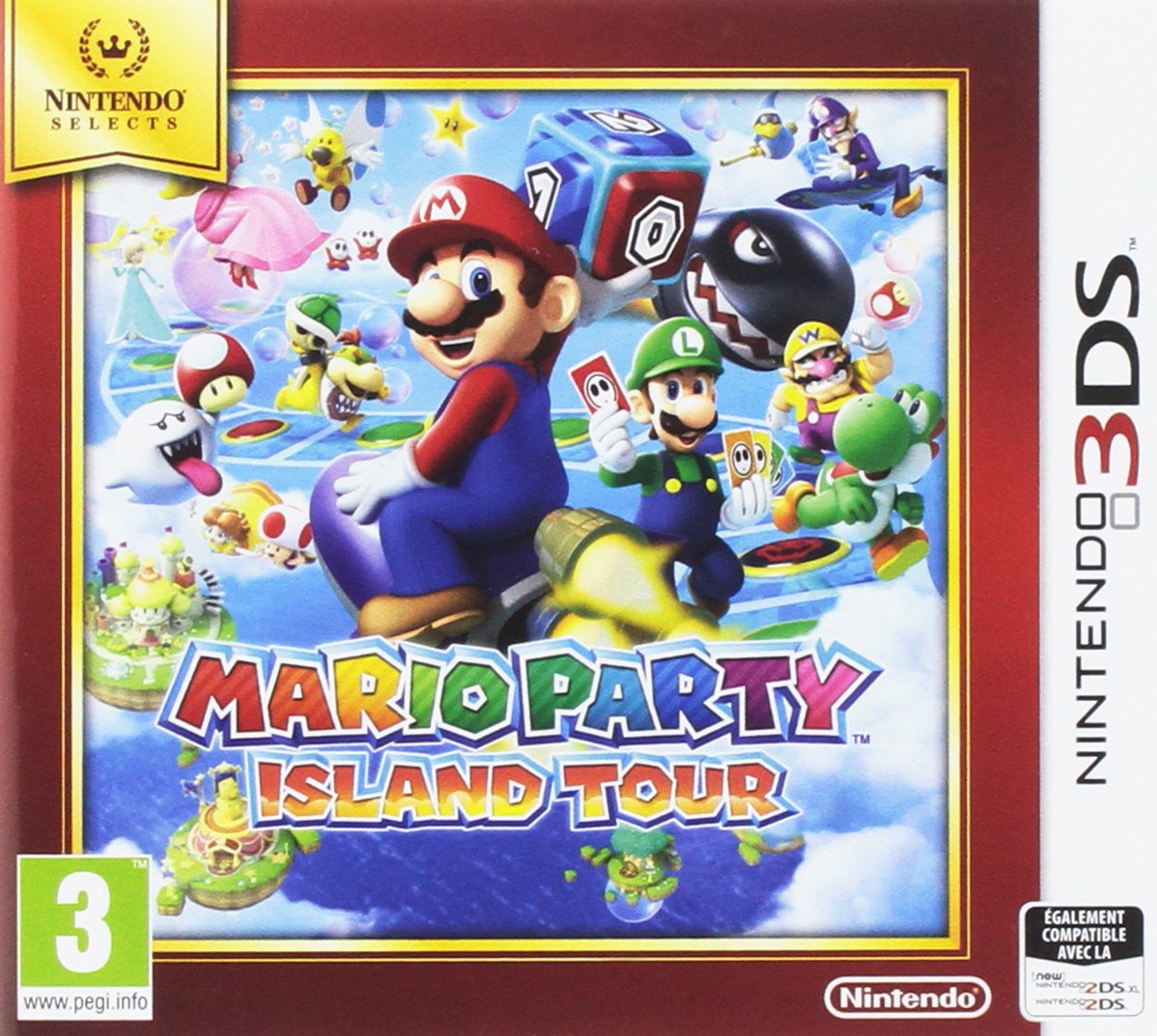 Mario Party: Island Tour - Nintendo Selects Game for 3DS - Fun Multiplayer Party Game for Family & Friends Game Night