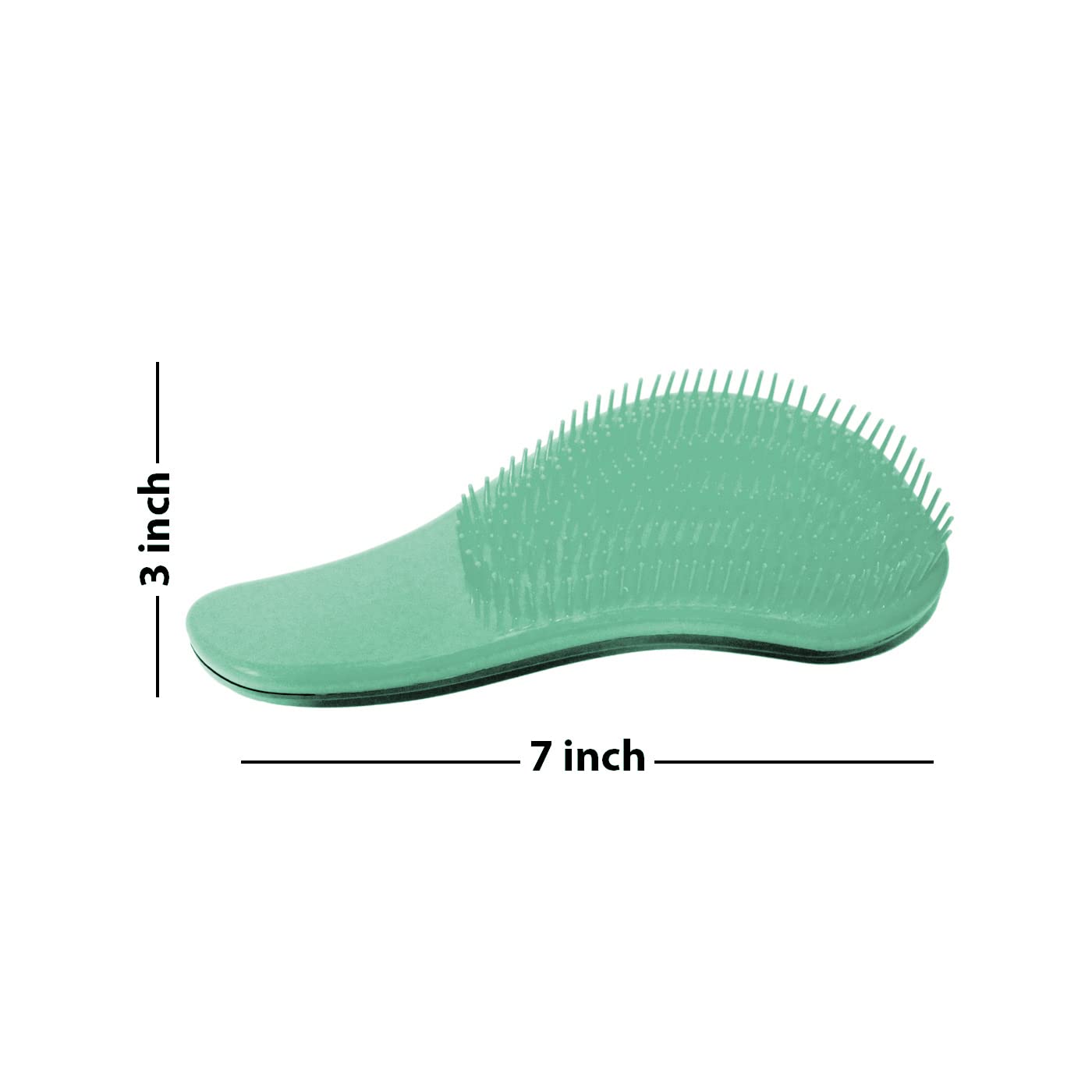 Baal Scalp Massager & Hair Brush - Detangling Brush for Curly Hair, Men & Women - Perfect for Shower, Salon & Home Hair Care Routine