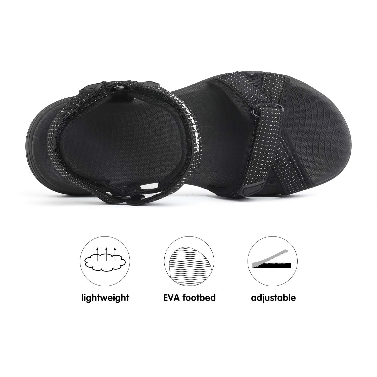 DREAM PAIRS Women's Comfortable Sport Sandals for Hiking, Walking & Outdoor Activities - Lightweight Athletic Shoes for Beach, Travel & Summer Adventures