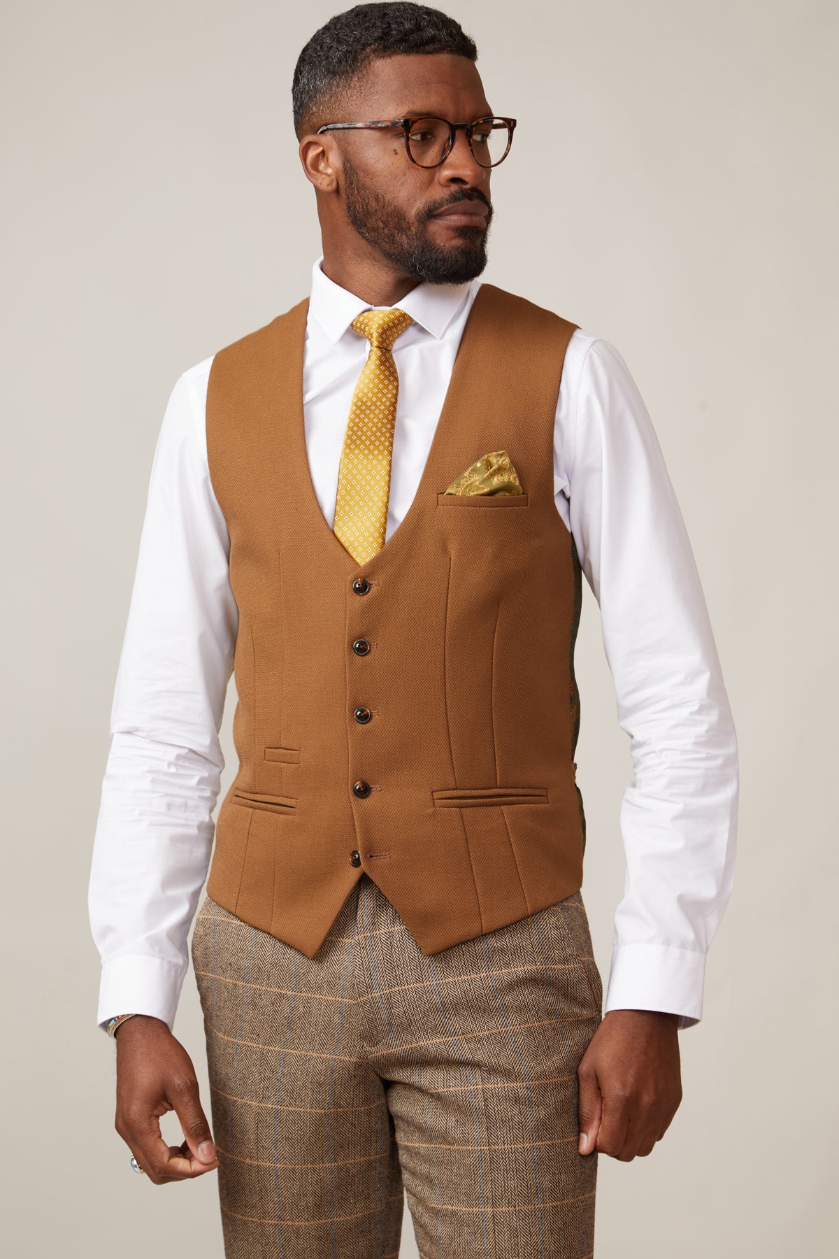 Official Leicester City F.C. Club Suit | MAX Royal Blue Men's Formal Suit with Kelvin Tan Waistcoat - Perfect for Match Days, Weddings & Special Occasions