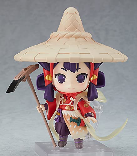 Good Smile Sakuna: Of Rice and Ruin - Princess Sakuna Nendoroid Action Figure (Multicolor) | Anime Collectible for Display & Gaming Enthusiasts