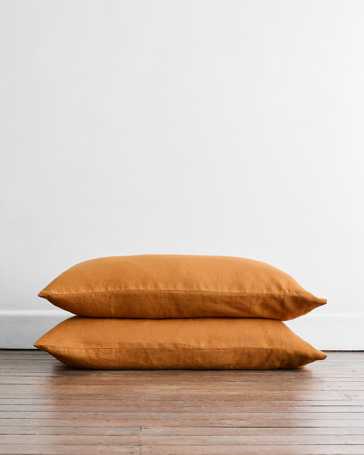 Premium 100% Flax Linen King Size Pillowcase Set (2-Pack) - Soft & Breathable for All-Season Comfort - Perfect for Bedroom, Hotel, or Guest Room