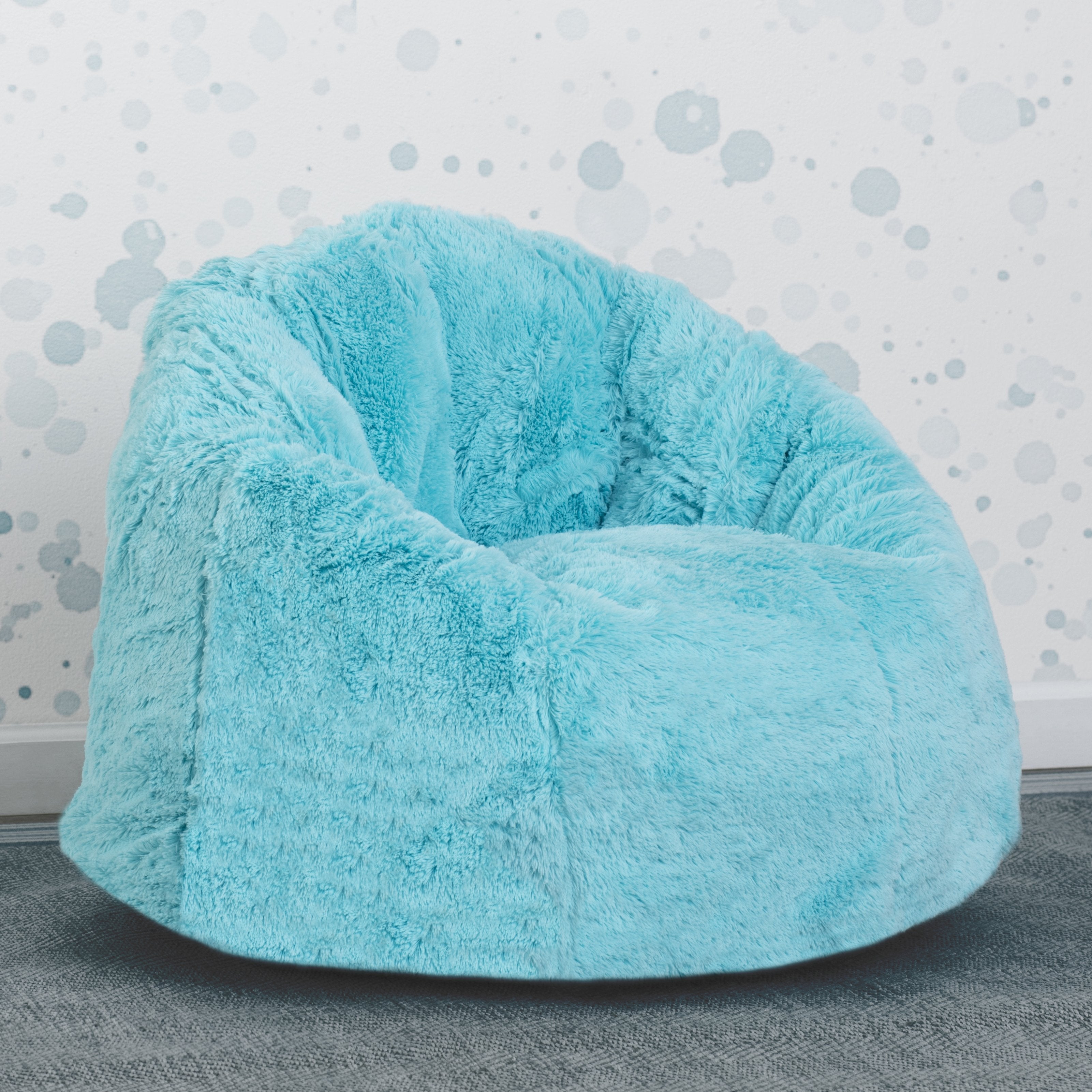 Fluffy Kids Chair - Cozee Soft Plush Chair for Children Ages 2-10 Years - Perfect for Playrooms, Bedrooms & Reading Nooks