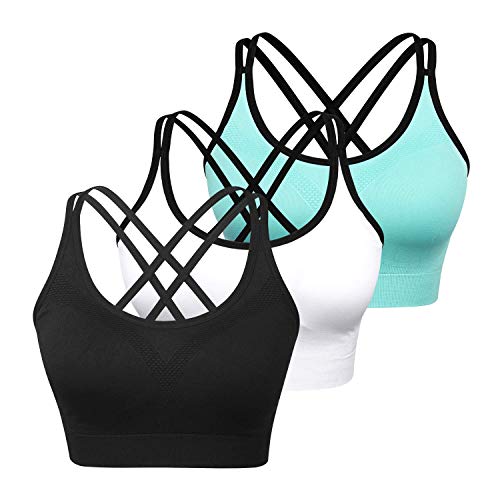 B 3 Pack(black/White/Blue)