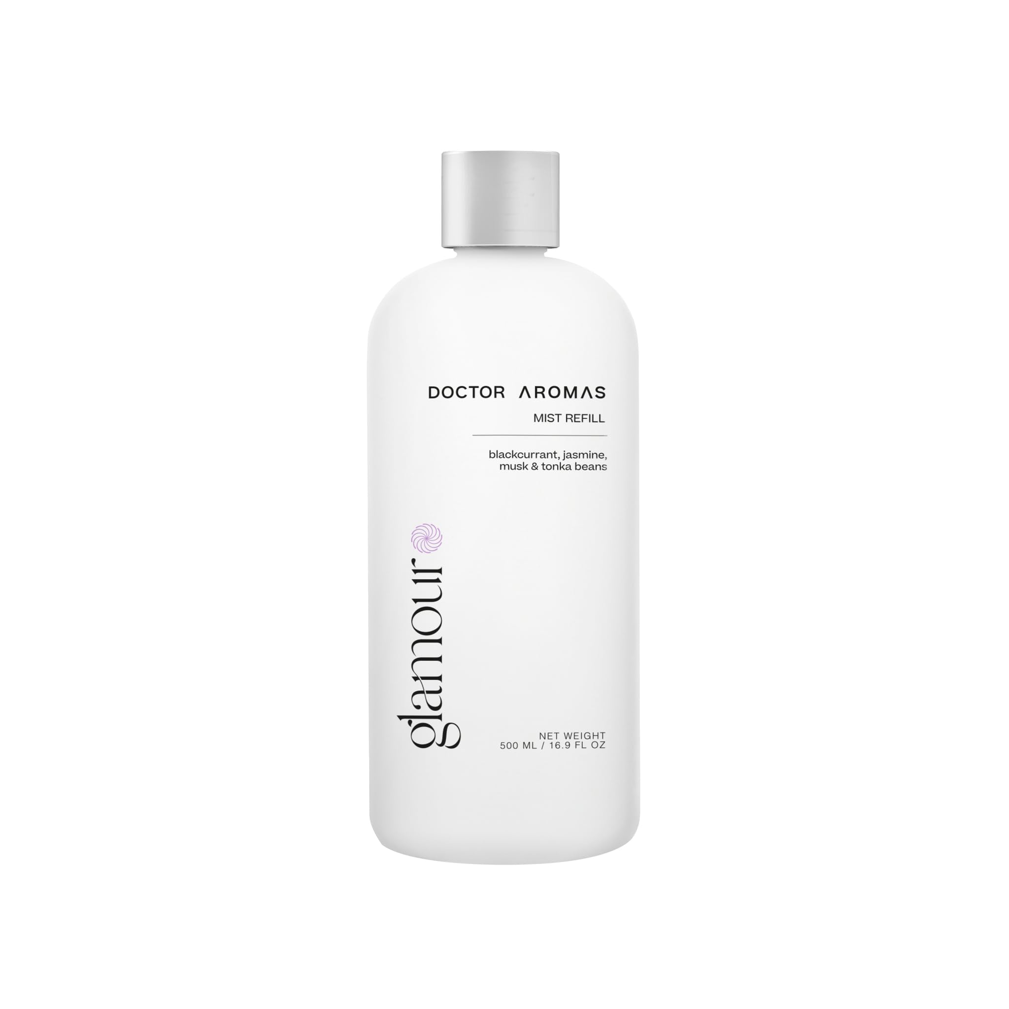 Premium 500ML Blackcurrant Jasmine Musk Tonka Essential Oil Mist Refill for Cold Air Diffusers – Fresh Aromatherapy Scent for Home, Office, Bathroom & Relaxation | Perfect for Stress Relief, Yoga & Spa Nights
