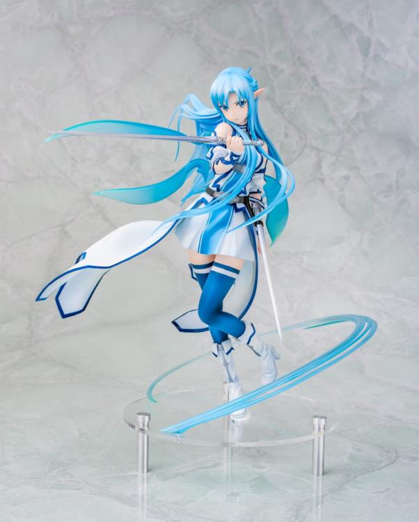 Emontoys 1/7 Scale Figure - Sword Art Online Asuna Undine Ver. Anime Collectible Statue - Perfect for Display, Gaming Room Decor, and SAO Fans Collection