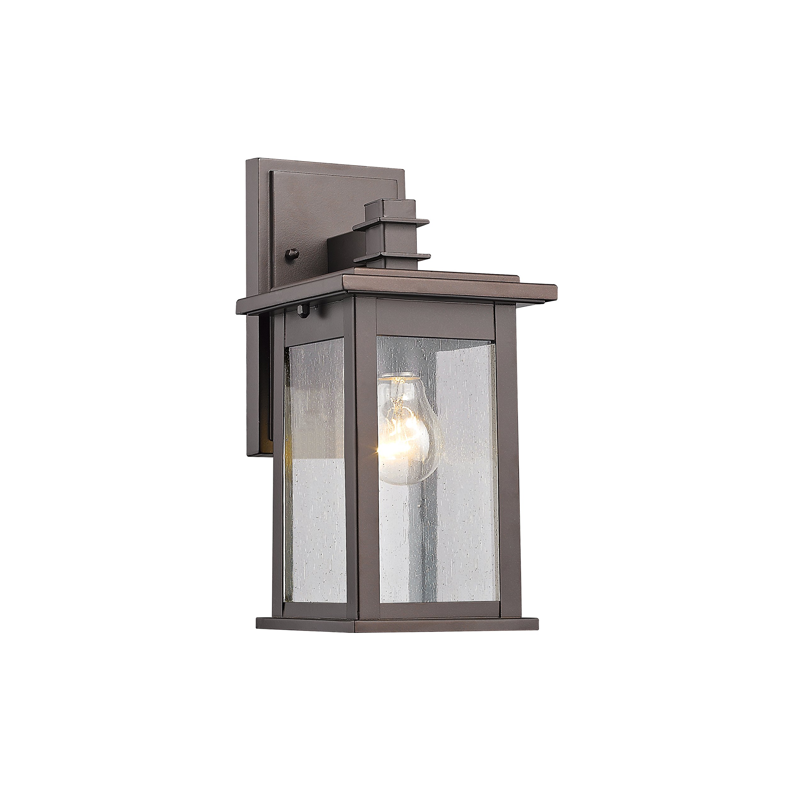 Rubbed Bronze Outdoor Wall Sconce - 12