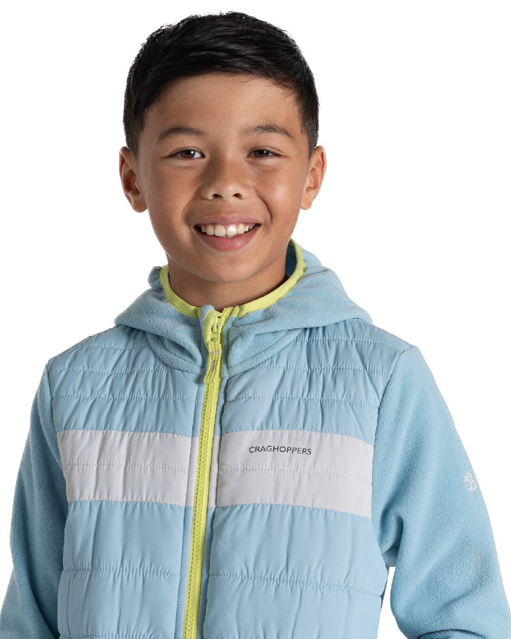 Craghoppers Kids Arklow Hybrid Jacket - Waterproof & Breathable Outdoor Jacket for Boys & Girls - Perfect for Hiking, Camping & School Activities