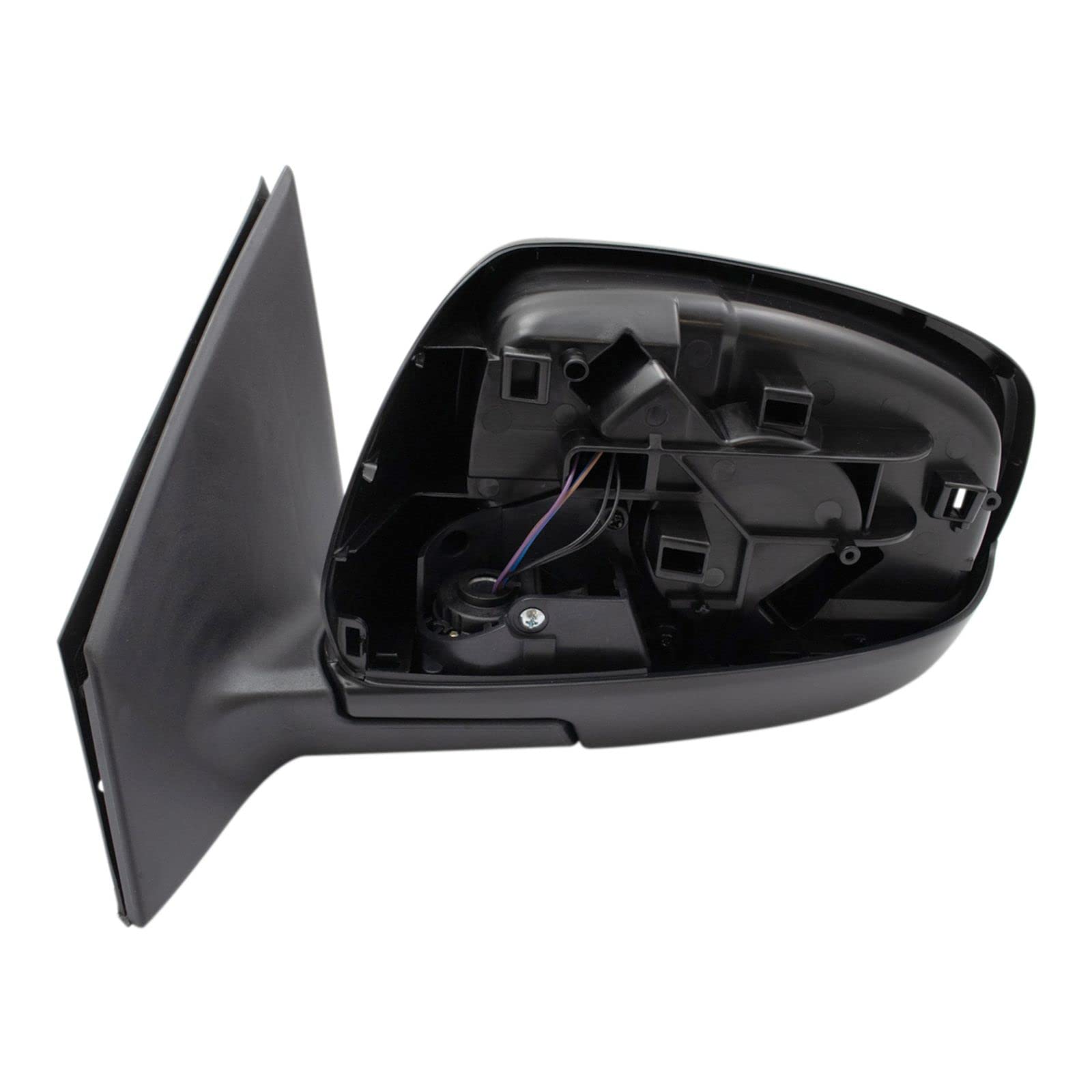Heated Side Mirror Set for Driver & Passenger - Compatible with 2010-2015 Mazda CX-9 (MA1320169, MA1321169) - No Housing Turn Signal or Blind Spot Indicator - Perfect for Winter Driving & Enhanced Visibility