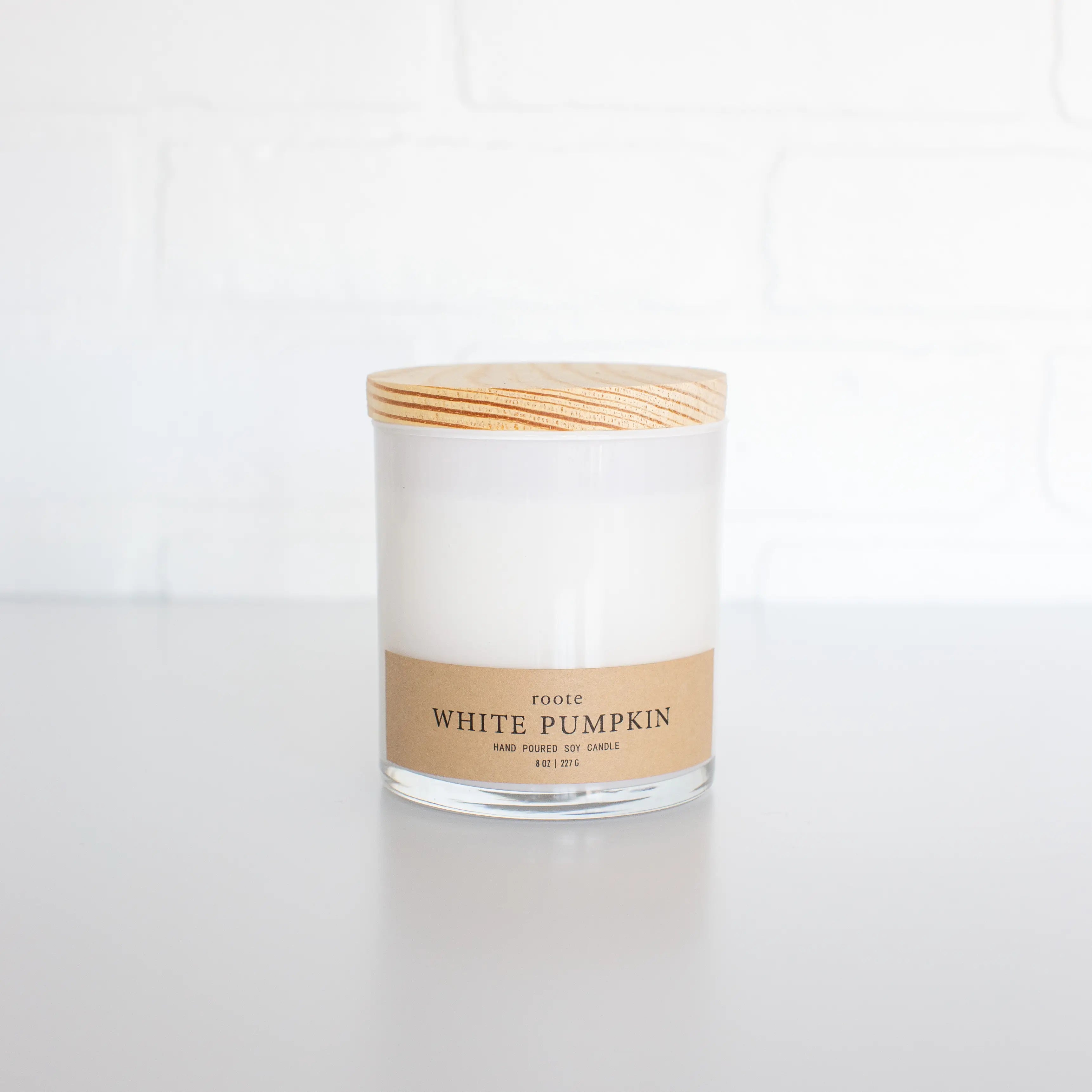 Apothecary Collection White Pumpkin Spice Soy Candle - Natural, Hand-Poured, Long-Lasting Fragrance for Fall Decor, Cozy Home, and Relaxation