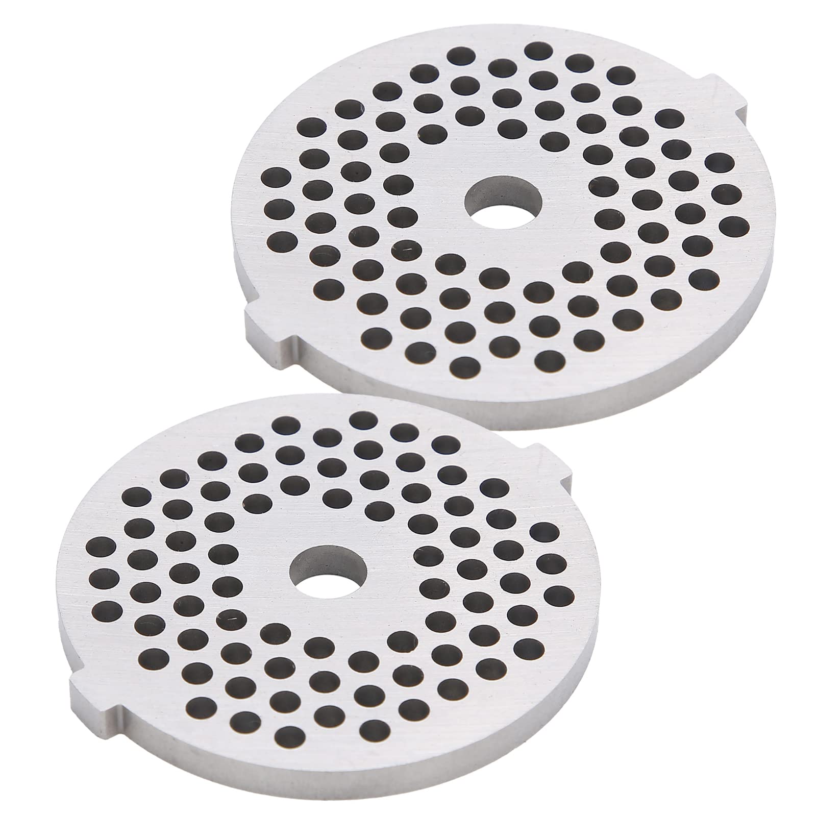 Stainless Steel Electric Mincer Blade & Grinding Plate with 3mm Round Holes - Compatible with Size 5 Stand Mixers & Meat Grinders - Perfect for Home Kitchen, Butcher Shop & Food Processing