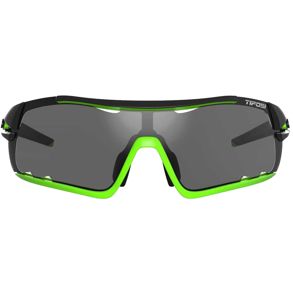 Davos Race Sunglasses - Neon, Smoke & Clear Lenses - UV Protection, Lightweight & Stylish for Running, Cycling & Outdoor Sports