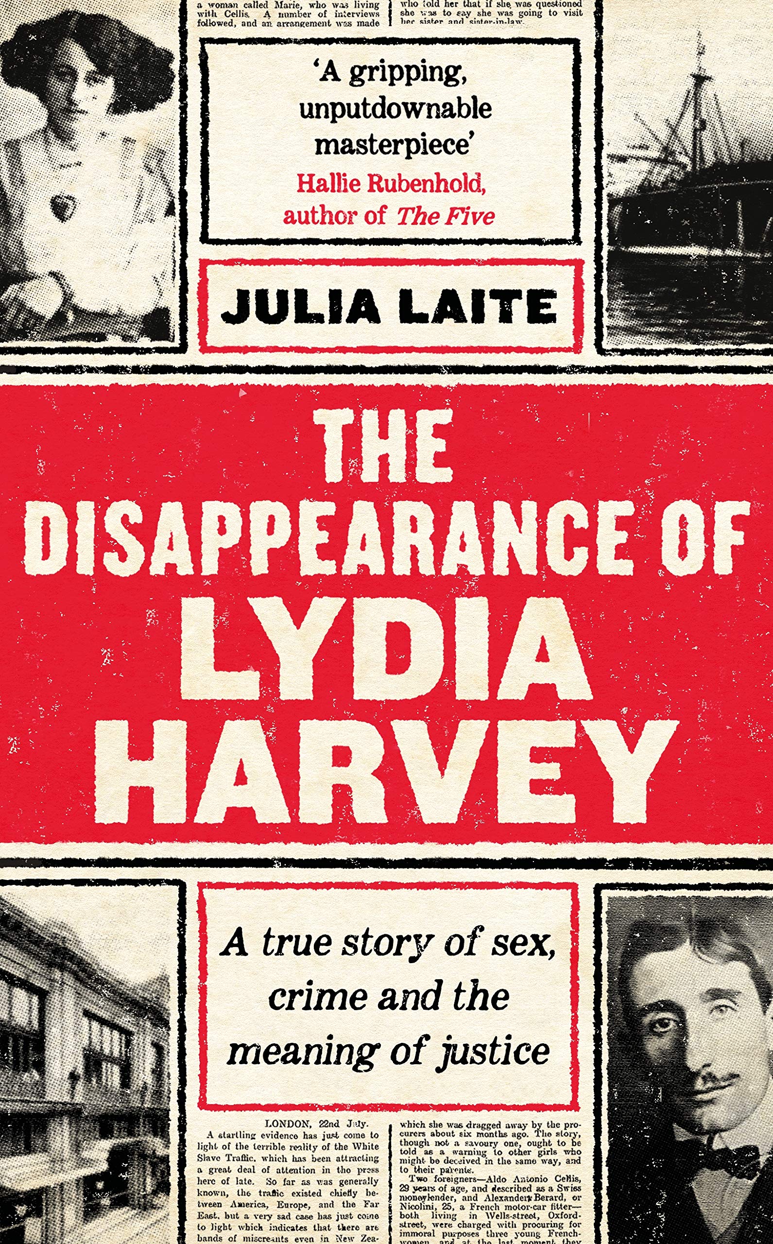 The Disappearance of Lydia Harvey: True Crime Story of Sex, Justice & CWA Gold Dagger Winner | Investigative Nonfiction Book for Crime Enthusiasts & Book Clubs