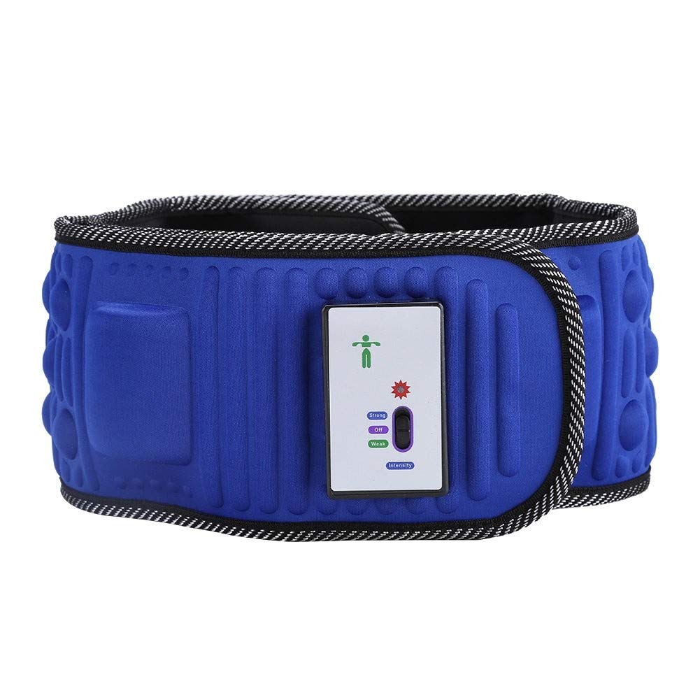 Electric Slimming Belt - Waist Massager with Vibration for Fat Burning, Abdomen & Belly Toning - Portable Ab Trainer for Home & Gym Use - Ideal for Postpartum Recovery & Fitness Enthusiasts