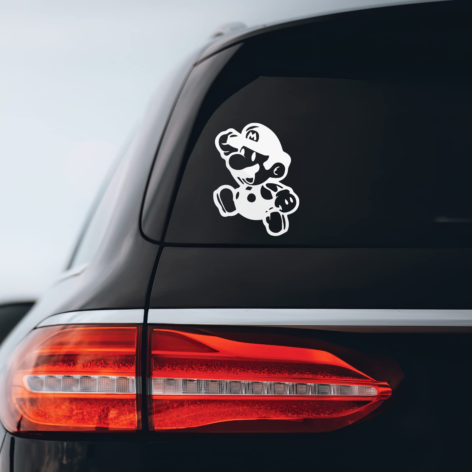 Jumping Mario Sticker Decal - 4.5