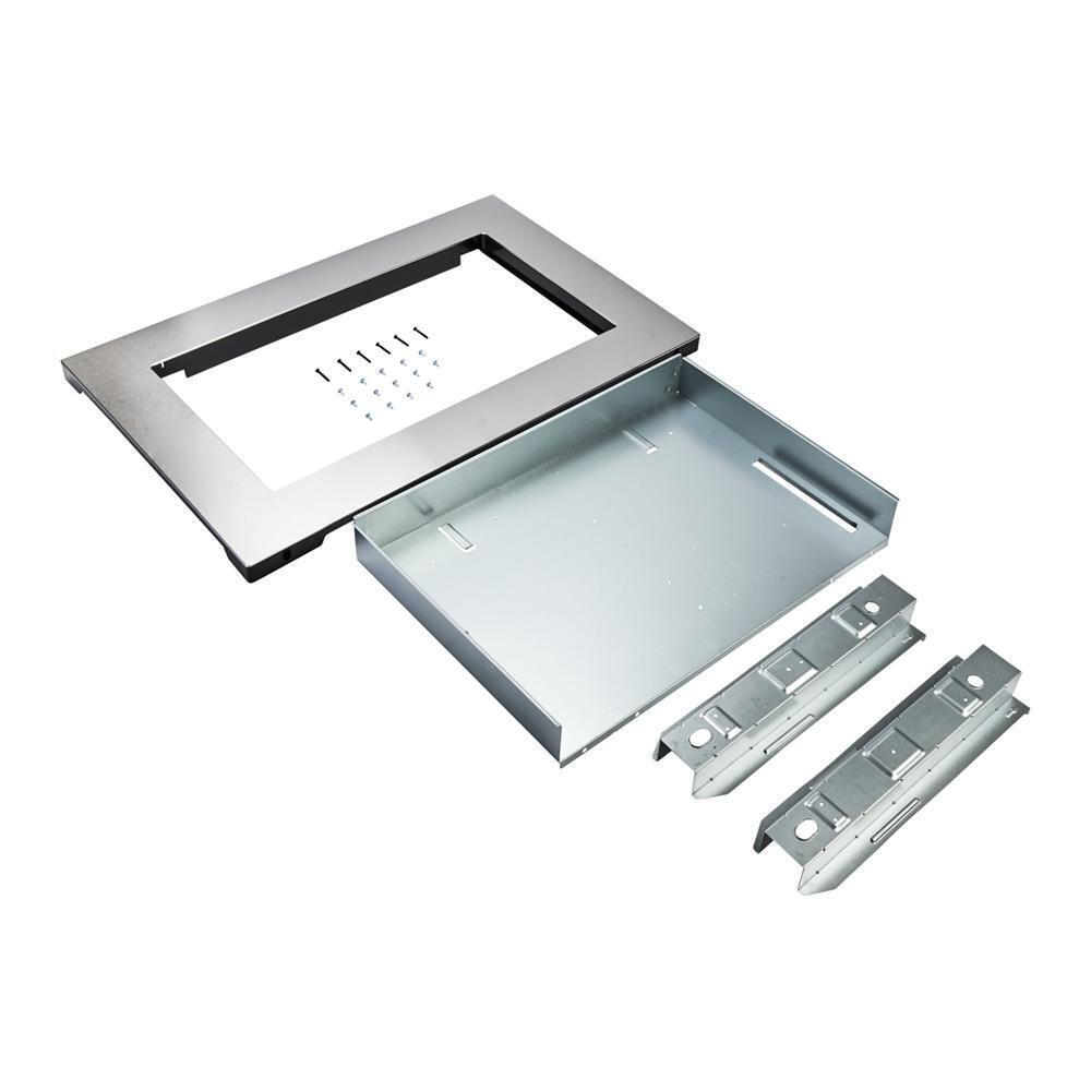 Amana MK2160AZ Over The Range Microwave Trim Kit - Anti-Fingerprint Stainless Steel - Perfect for Modern Kitchens & Built-In Microwave Installation