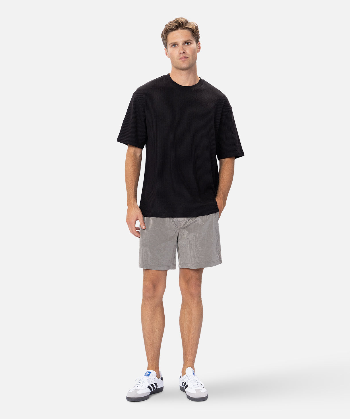 Arturo Men's Nylon Shorts - Lightweight Quick-Dry Casual Shorts for Summer Outdoor Activities (Moss Green) | Perfect for Hiking, Travel & Beach Vacations