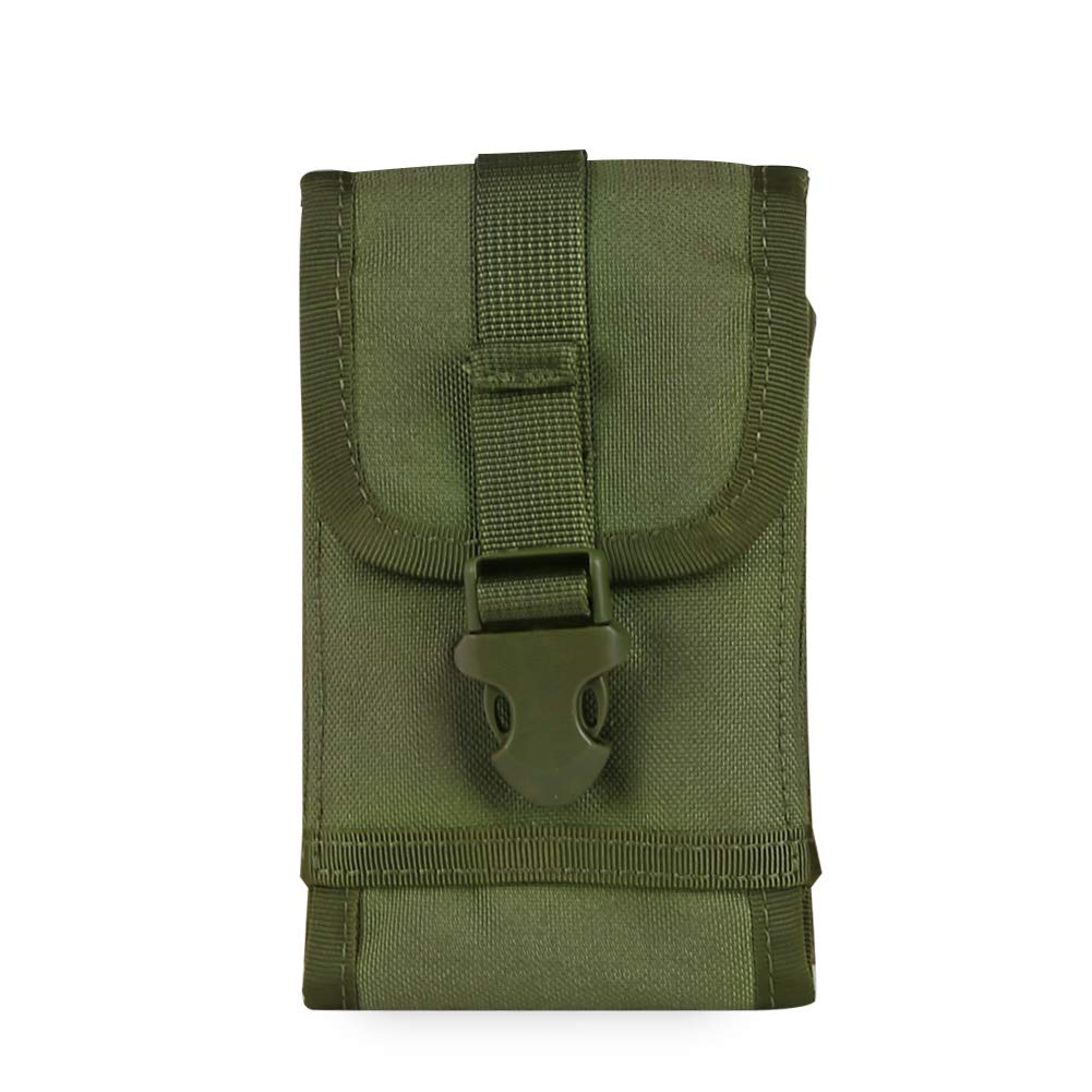 Aoutacc Tactical Molle Phone Pouch - Durable 1000D Nylon Waist Phone Holder Holster Bag for iPhone 6/7/8 Plus & Samsung Galaxy S7/S8 (4.7