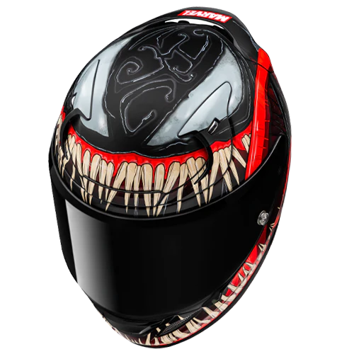 Rpha 12 Venom 3 Motorcycle Helmet - DOT Certified Full Face Helmet for Men & Women - Lightweight & Ventilated for Comfort - Ideal for Street Biking, Racing & Commuting