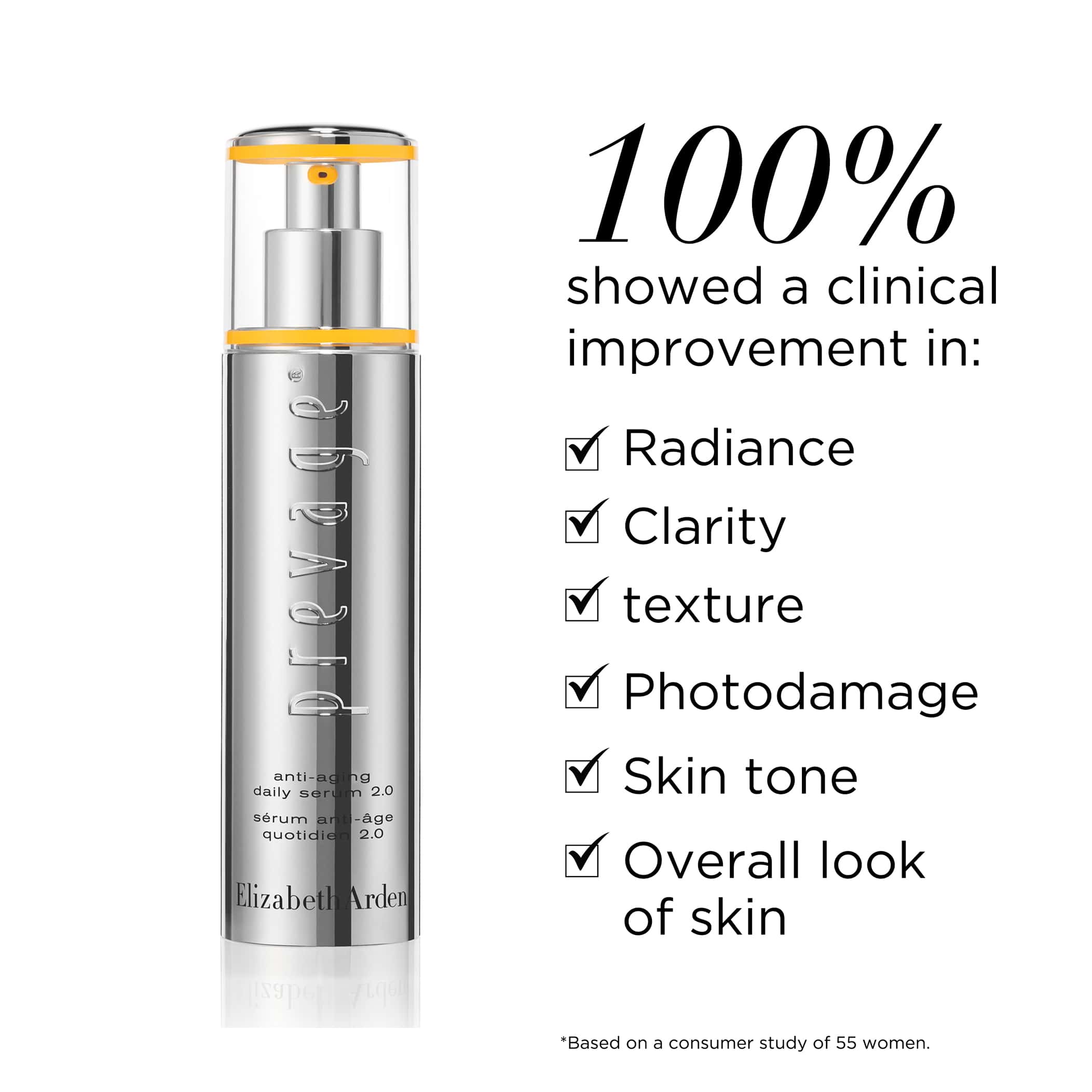 Elizabeth Arden PREVAGE® 2.0 Anti-Aging 4-Piece Skincare Set with Retinol & Antioxidants - Reduce Wrinkles & Brighten Skin for Daily Beauty Routine